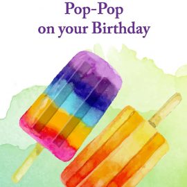 Pop Pop Birthday Card